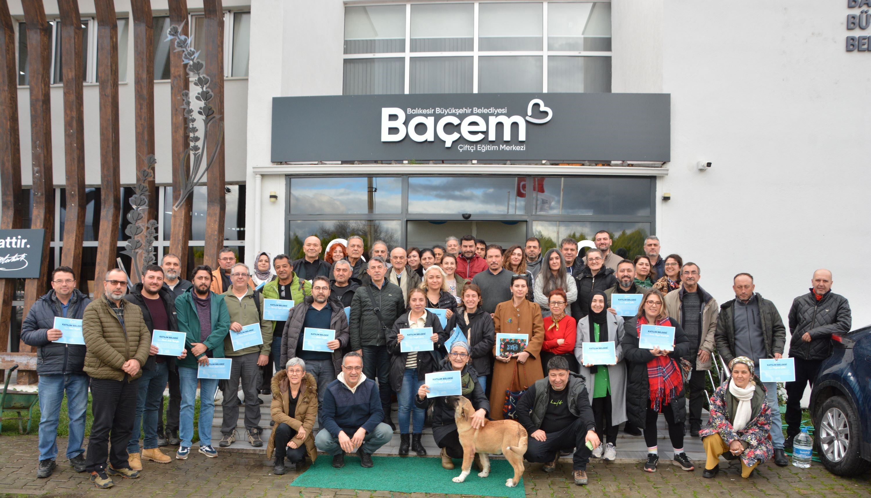 70 Kursiyer BAÇEM’de Zeytin Yetiştiriciliği Eğitimi Aldı