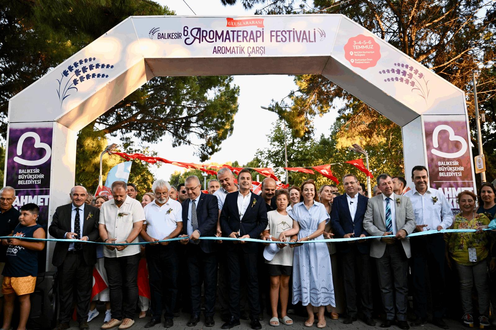 Uluslararası 6. Balıkesir Aromaterapi Festivali Coşkuyla Başladı