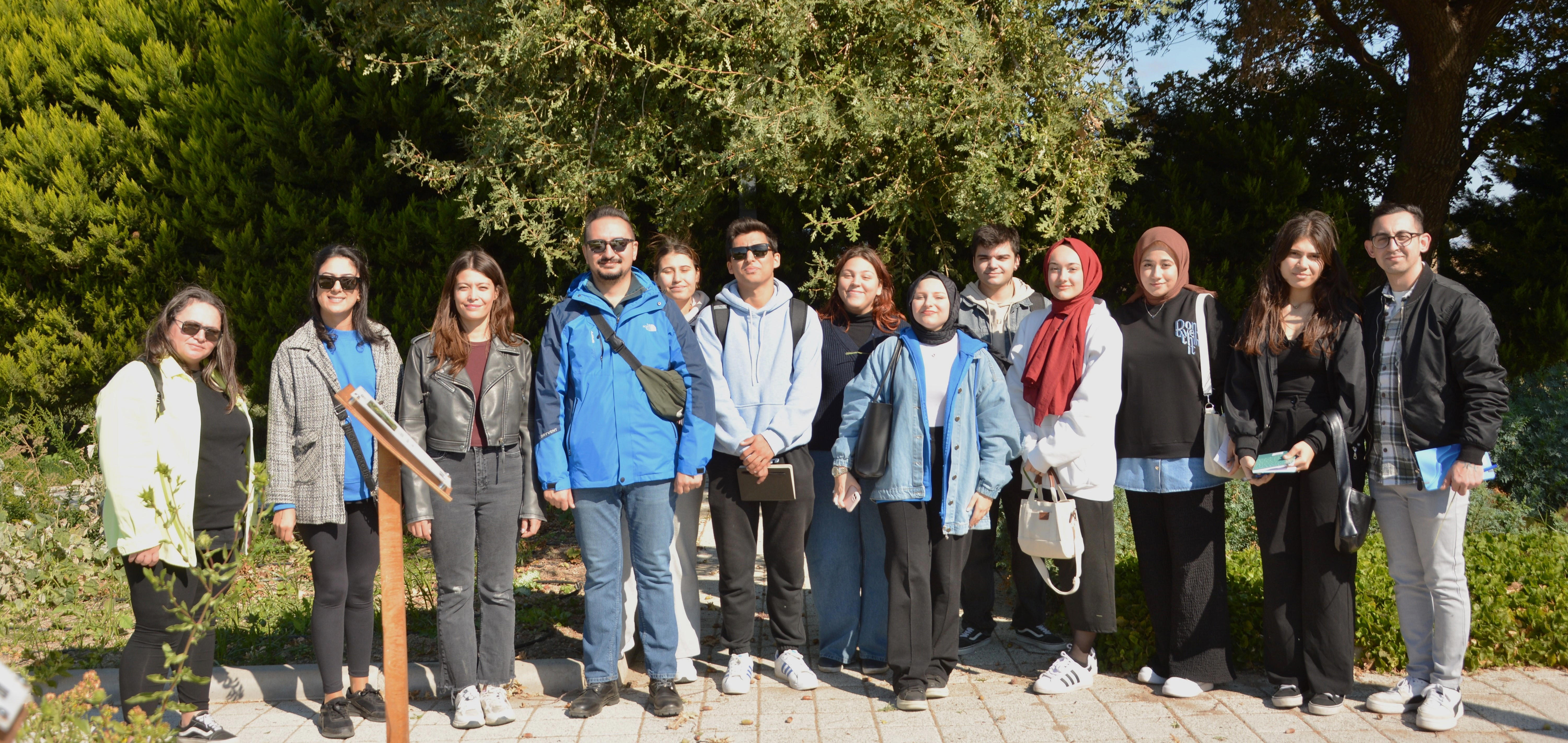 Ezine Meslek Yüksekokulu Öğrencileri BAÇEM'i Ziyaret Etti