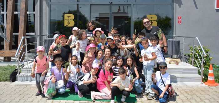Edremit Kadıköy Mehmet Refii Terzioğlu İlkokulu 3.Sınıf Öğrencileri BAÇEM'i Ziyaret Etti
