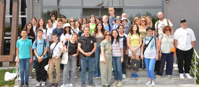 Balıkesir Zağnospaşa Ortaokulu Öğrencileri Erasmus Projesi Kapsamında BAÇEM'de Etkinlik Gerçekleştirdi