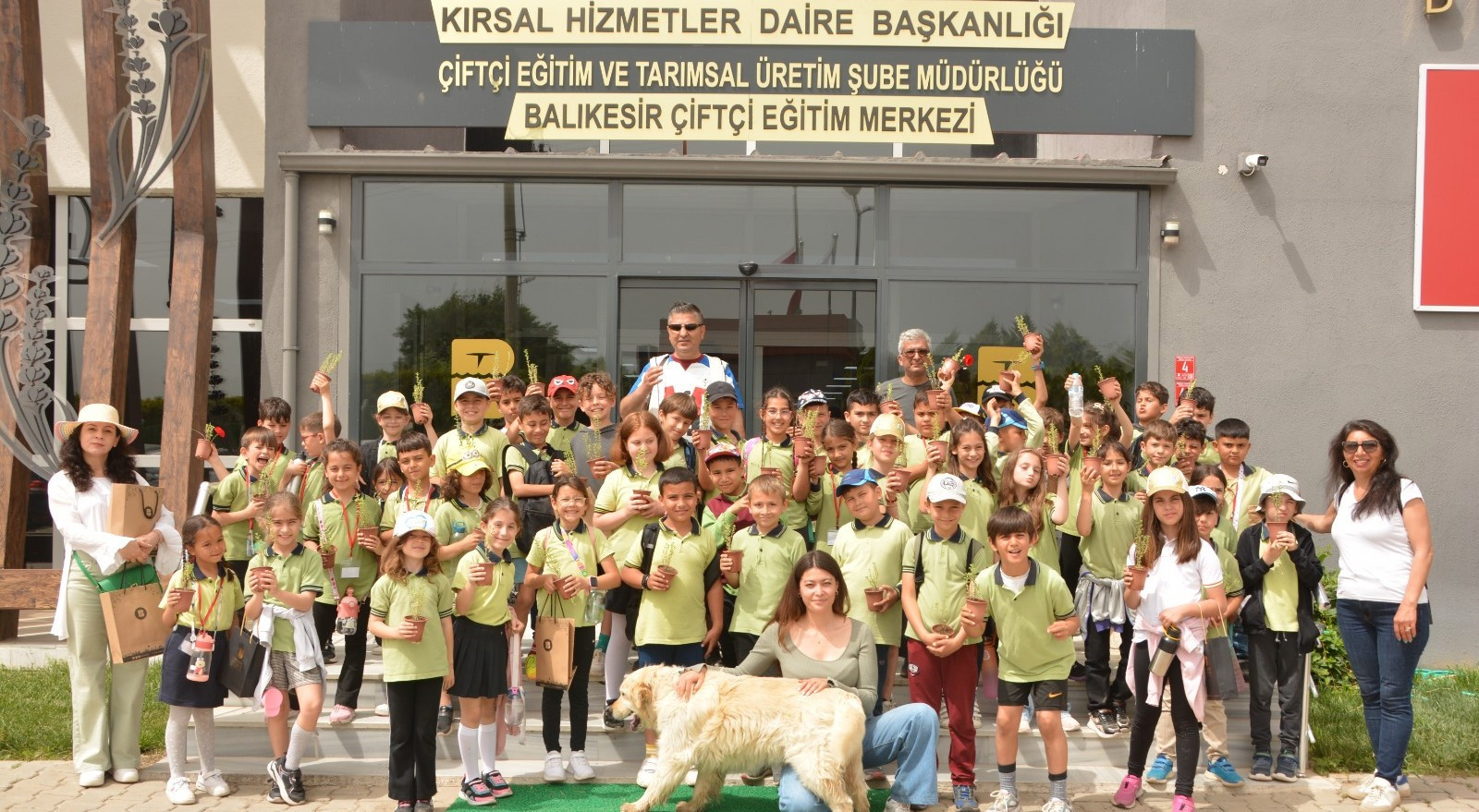 Burhaniye Mustafa Keskin ilkokulu Öğrencileriden BAÇEM Ziyareti