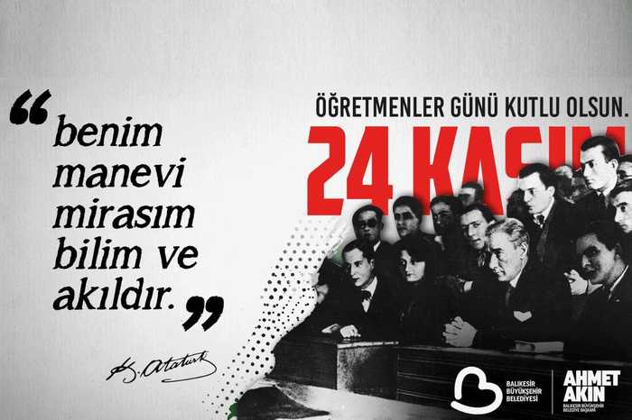 “Hür ve Bağımsız Türkiye’nin Mimarı Öğretmenlerdir”