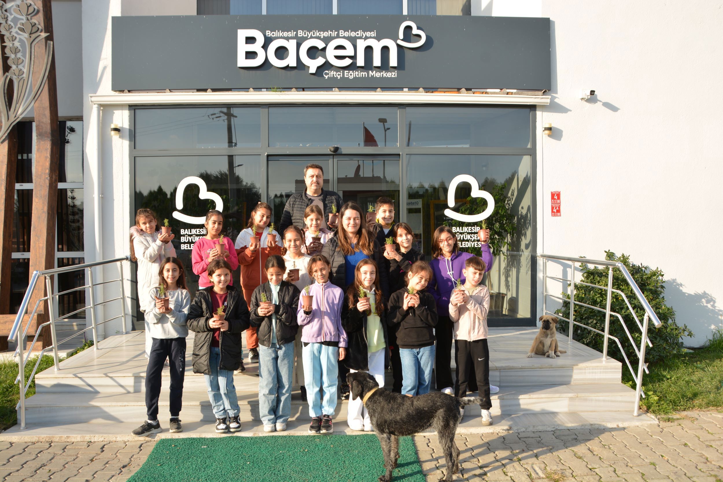 Gülsüm Mehmet Uysal Büyükdere İlkokulu Öğrencileri BAÇEM’i Ziyaret Etti